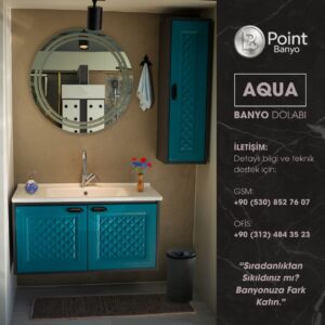 Aqua Banyo Dolabı
