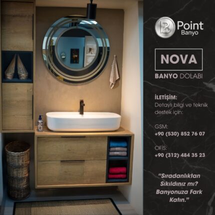 Nova Banyo Dolabı