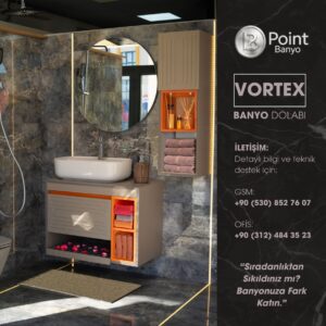 VORTEX - Banyo Dolabı